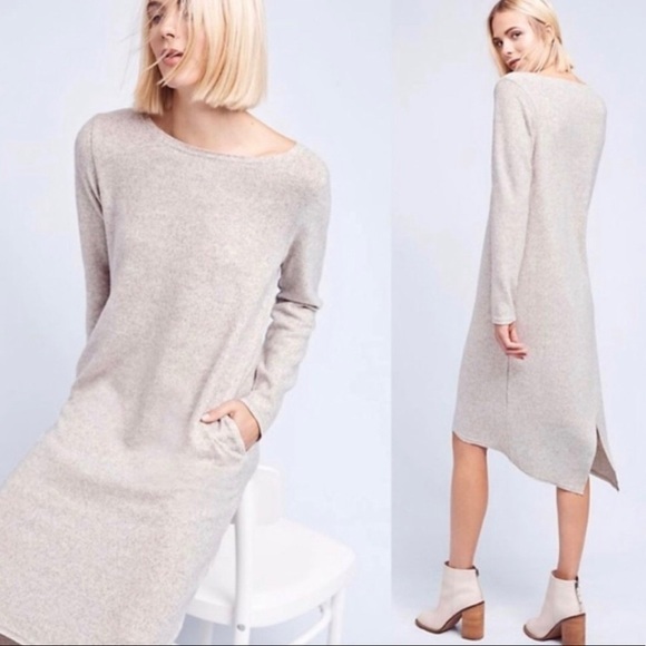 Anthropologie Dresses & Skirts - Anthropologie Moth knit sweater midi dress XL